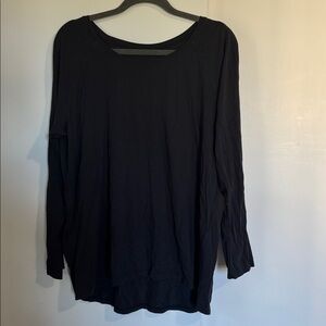 Lululemon Black Long Sleeve Top